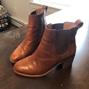 Madewell leather boots - MOVING LAST CHANCE